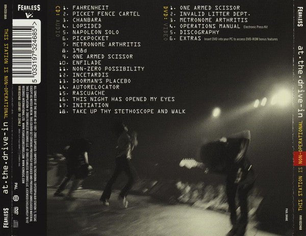 USED: At∙The∙Drive-In* - This Station Is Non-Operational (CD, Comp + DVD, PAL + Ltd) - Used - Used