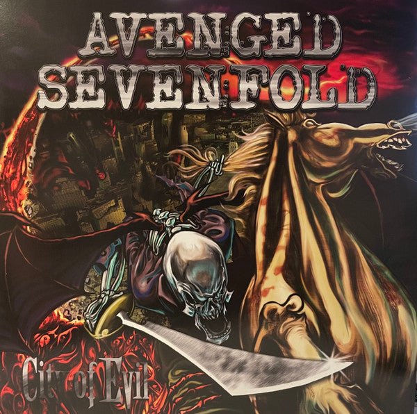 USED: Avenged Sevenfold - City Of Evil (2xLP, Album, RE, RP, Red) - Used - Used