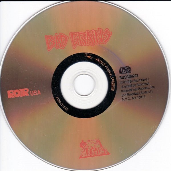 USED: Bad Brains - Bad Brains (CD, Album, RE) - Used - Used