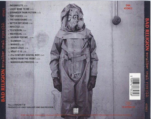 USED: Bad Religion - Stranger Than Fiction (CD, Album, RE) - Used - Used