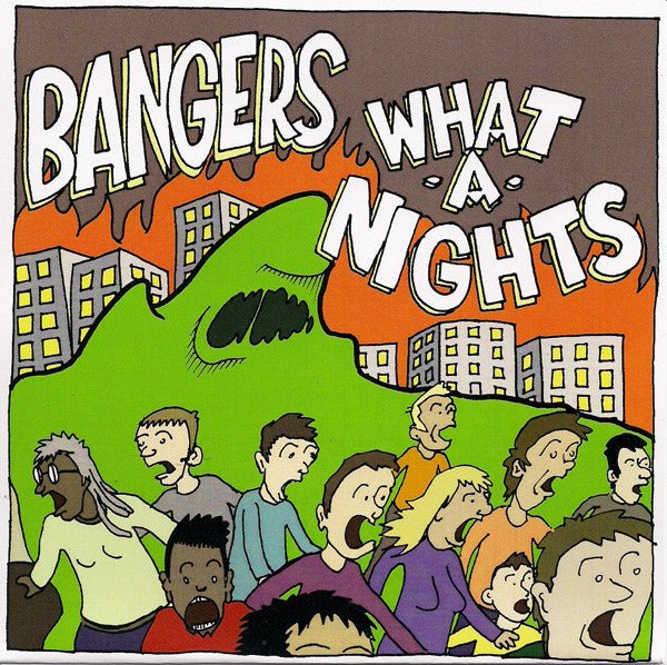 USED: Bangers (2) / What-A-Night's - Bangers / What-A-Night's (7", EP) - Drunken Sailor Records, Snuffy Smile