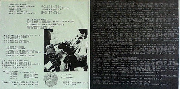 USED: Battle Of Disarm / HylkiÃ¶ - Battle Of Disarm / HylkiÃ¶ (7", EP) - D.I.Y. Records