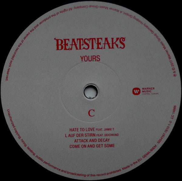 USED: Beatsteaks - Yours (2xLP, Album) - Used - Used