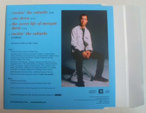 USED: Ben Folds - Rockin' The Suburbs (CD, Maxi, Enh) - Used - Used