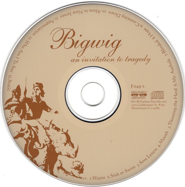 USED: Bigwig - An Invitation To Tragedy (CD, Album) - Used - Used