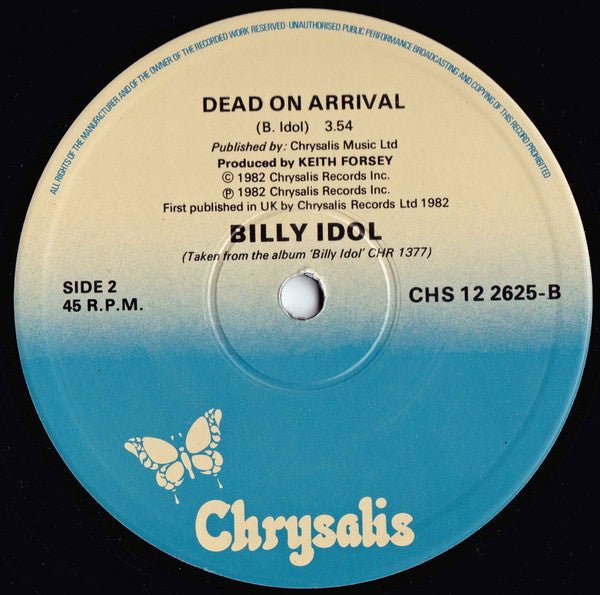 USED: Billy Idol - Hot In The City (Extended Version) (12") - Used - Used