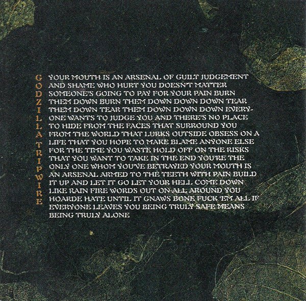 USED: Black Cougar Shock Unit - Godzilla Tripwire (CD, Album) - Used - Used