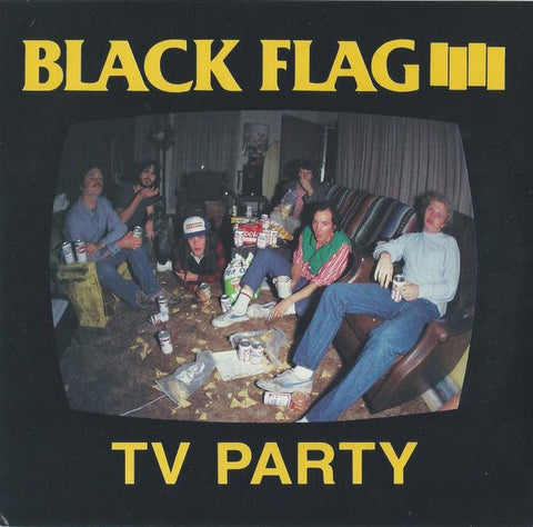 USED: Black Flag - TV Party (7", Single, RE, RP) - Used - Used