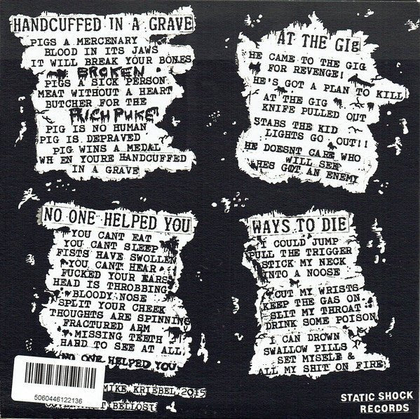 USED: Blazing Eye - Ways To Die (7", EP, RE) - Used - Used