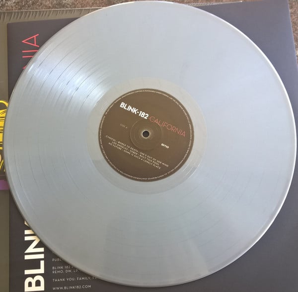 USED: Blink-182 - California (LP, Album, Ltd, Sil) - Used - Used