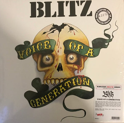 USED: Blitz (3) - Voice Of A Generation (LP, Album, Ltd, RE) - Used - Used