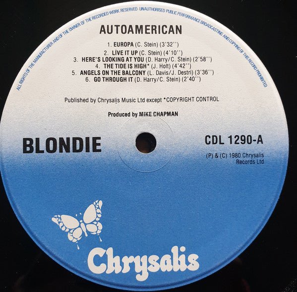 USED: Blondie - AutoAmerican (LP, Album) - Used - Used