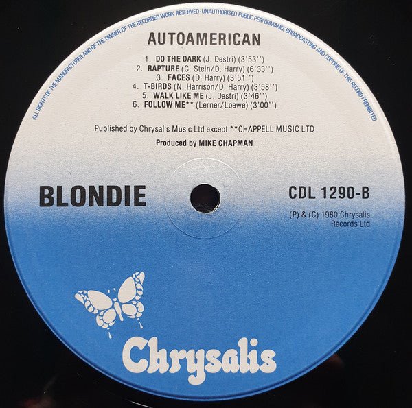 USED: Blondie - AutoAmerican (LP, Album) - Used - Used