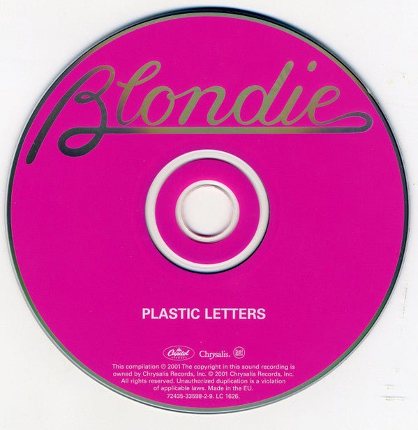 USED: Blondie - Plastic Letters (CD, Album, RE, RM, RP) - Used - Used