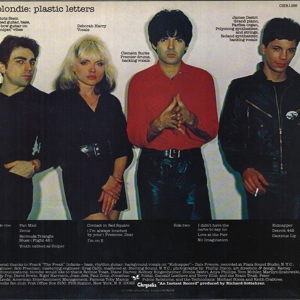 USED: Blondie - Plastic Letters (LP, Album) - Used - Used
