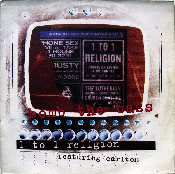 USED: Bomb The Bass Featuring Carlton - One To One Religion (12", Single) - Used - Used