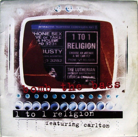 USED: Bomb The Bass Featuring Carlton - One To One Religion (12", Single) - Used - Used