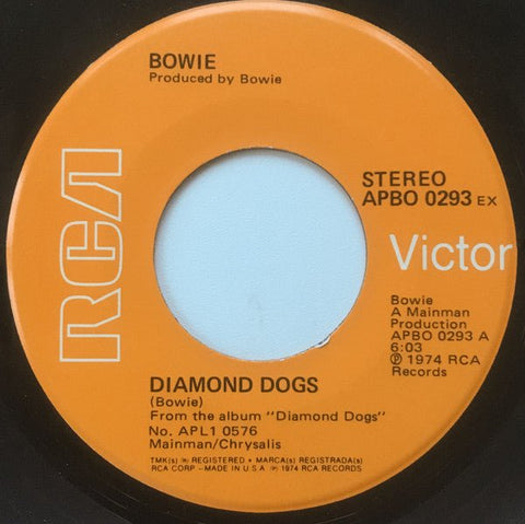 USED: Bowie* - Diamond Dogs (7", Single, US ) - Used - Used