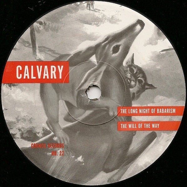 USED: Calvary (3) - The Will Of The Way (7") - Council Records