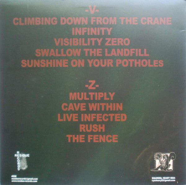 USED: Canadian Rifle - Visibility Zero (LP, Album) - Used - Used
