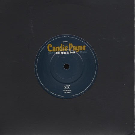 USED: Candie Payne - All I Need To Hear (7", Single, Gen) - Used - Used