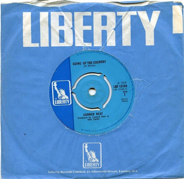 USED: Canned Heat - Going Up The Country (7", Single, 3-P) - Used - Used