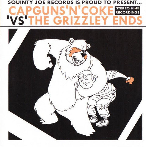 USED: Capguns 'N' Coke vs. The Grizzley Ends - Capguns 'N' Coke ' Vs' The Grizzley Ends (CD, Album, Ltd) - Used - Used