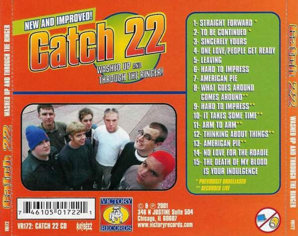 USED: Catch 22* - Washed Up And Through The Ringer! (CD, Comp) - Used - Used