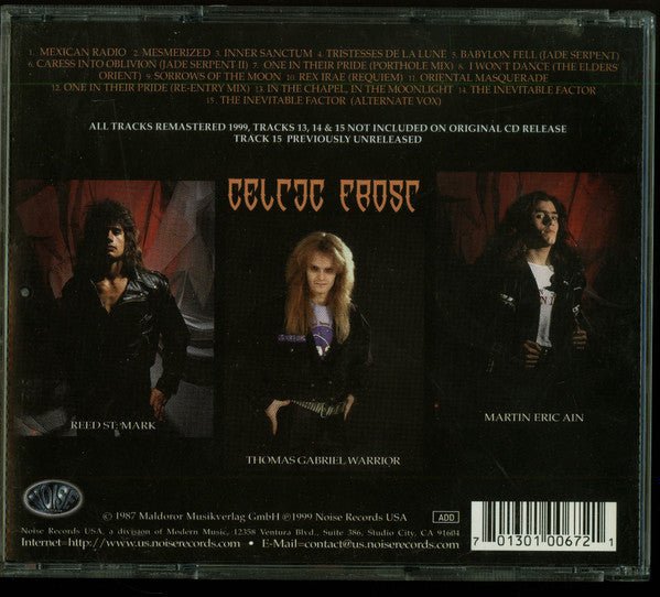 USED: Celtic Frost - Into The Pandemonium (CD, Album, RE, RM) - Used - Used