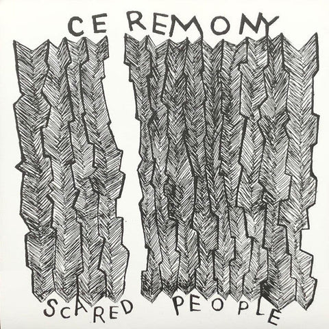 USED: Ceremony (4) - Scared People (7", EP, RP, Gra) - Used - Used