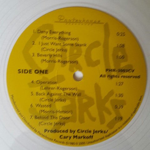 USED: Circle Jerks - Group Sex (LP, Album, RE, RM, Cle) - Used - Used