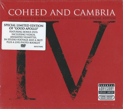 USED: Coheed And Cambria - Good Apollo I'm Burning Star IV | Volume One: Special Edition (CD, Album + DVD-V) - Used - Used