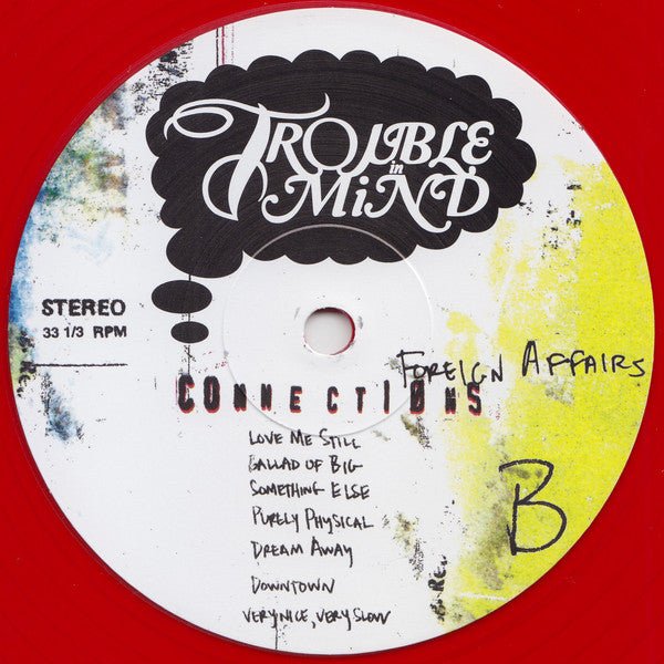 USED: Connections (3) - Foreign Affairs (LP, Album, Ltd, Red) - Trouble In Mind