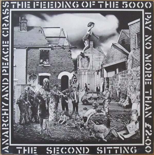 USED: Crass - The Feeding Of The 5000 (The Second Sitting) (12", EP, RE) - Used - Used