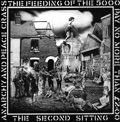 USED: Crass - The Feeding Of The 5000 (The Second Sitting) (12", RE) - Crass Records