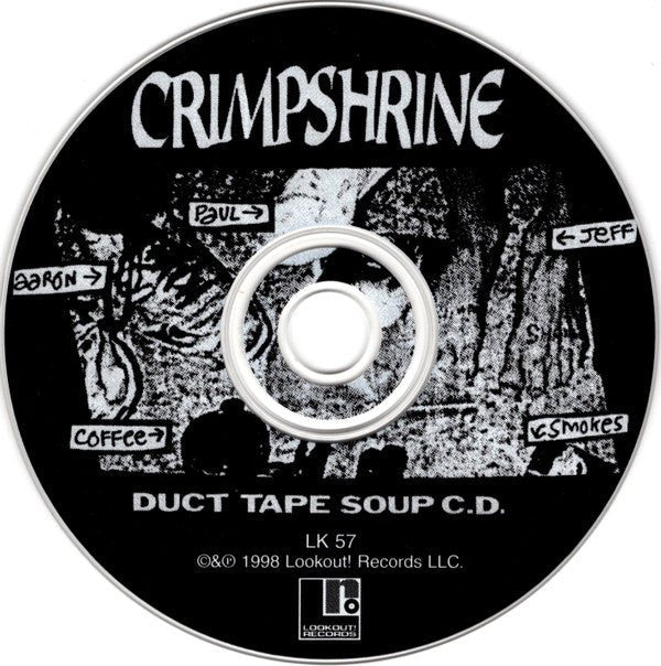 USED: Crimpshrine - Duct Tape Soup (CD, Comp) - Used - Used