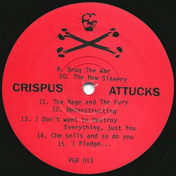 USED: Crispus Attucks - Red Black Blood Attack (LP, Album) - Used - Used