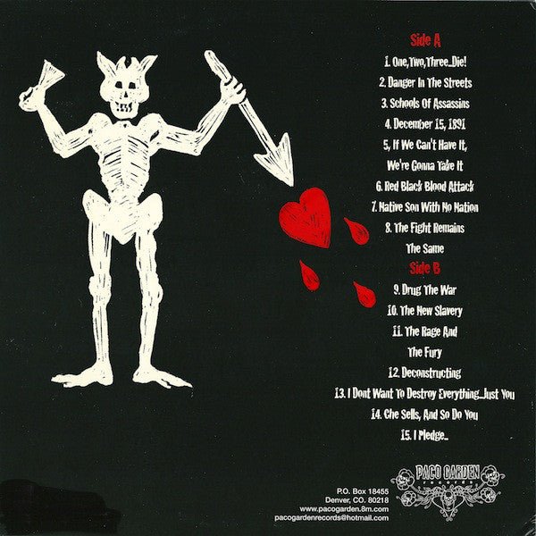USED: Crispus Attucks - Red Black Blood Attack (LP, Album) - Used - Used