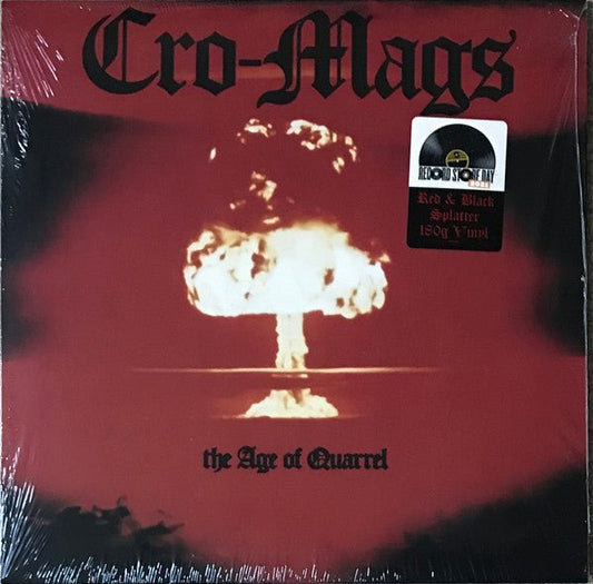 USED: Cro-Mags - The Age Of Quarrel (LP, Album, RSD, Ltd, RE, Red) - Used - Used