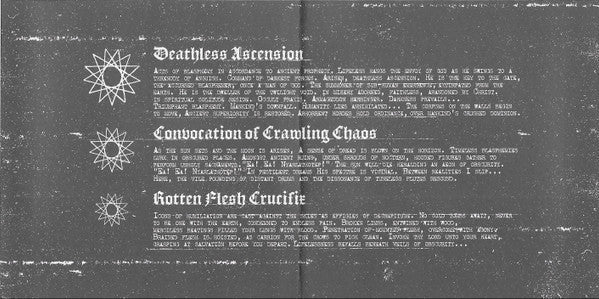 USED: Cruciamentum - Convocation Of Crawling Chaos (CD, RE) - Used - Used