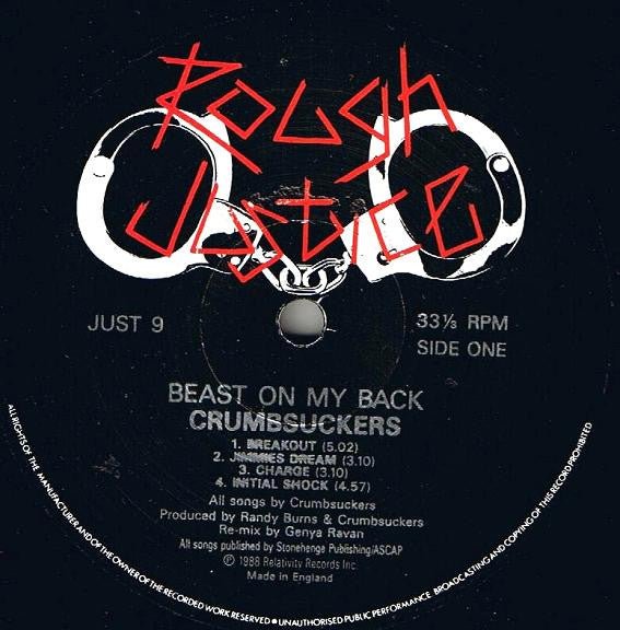 USED: Crumbsuckers - Beast On My Back (LP, Album) - Used - Used