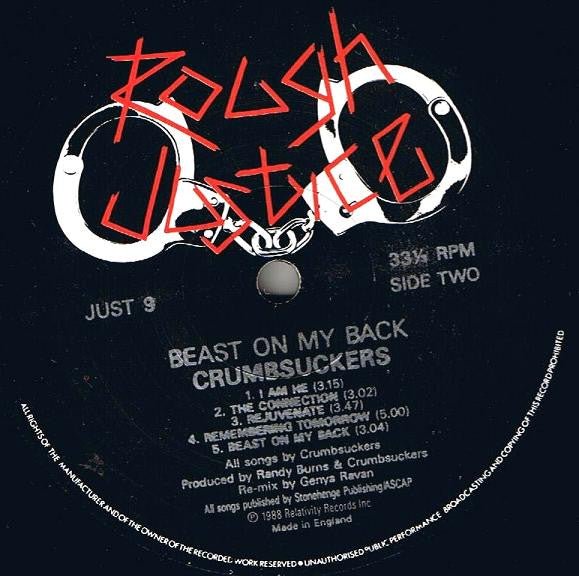 USED: Crumbsuckers - Beast On My Back (LP, Album) - Used - Used