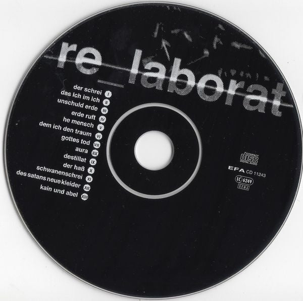 USED: Das Ich - Re_Laborat (CD, Album) - Used - Used