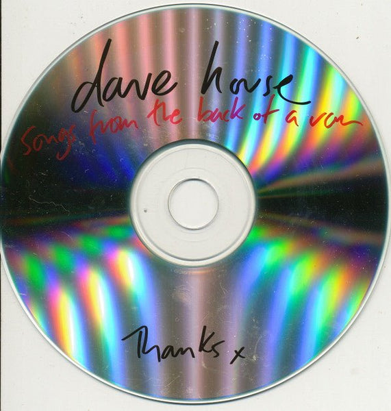 USED: Dave House (2) - Songs From The Back Of A Van (CDr, Comp, Ltd) - Used - Used