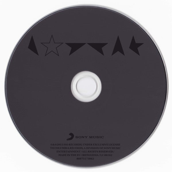 USED: David Bowie - ★ (Blackstar) (CD, Album, RE, Dig) - Used - Used