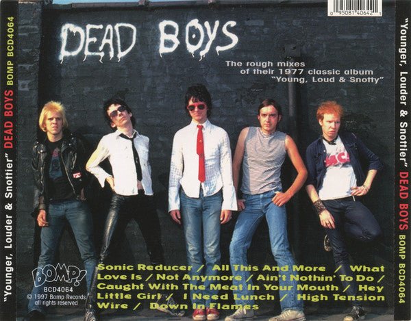 USED: Dead Boys* - Younger, Louder & Snottier (CD, Album) - Used - Used