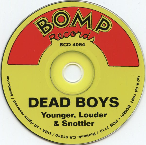 USED: Dead Boys* - Younger, Louder & Snottier (CD, Album) - Used - Used