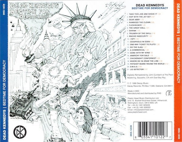 USED: Dead Kennedys - Bedtime For Democracy (CD, Album, RE, RM) - Used - Used
