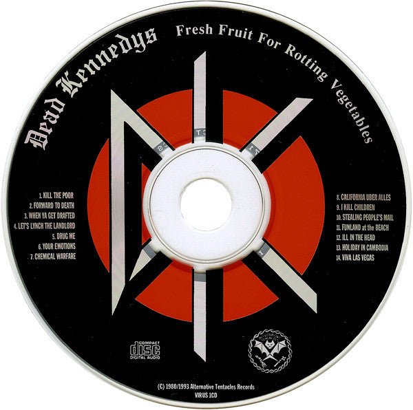 USED: Dead Kennedys - Fresh Fruit For Rotting Vegetables (CD, Album, RE) - Used - Used