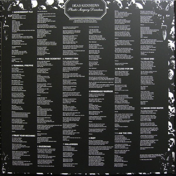 USED: Dead Kennedys - Plastic Surgery Disasters (LP, Album, Ltd, RE, Gre) - Used - Used